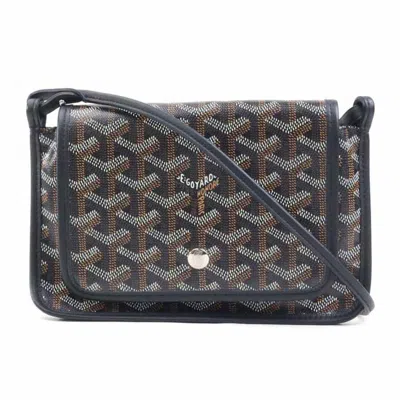 Pre-owned Goyard Black Coated Canvas Shoulder Bag ()