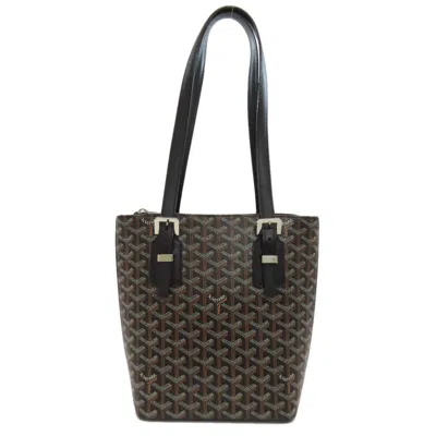 Pre-owned Goyard Black Coated Canvas Tote Bag ()