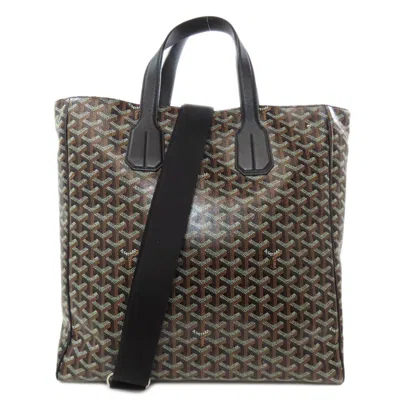 Pre-owned Goyard Black Coated Canvas Tote Bag ()