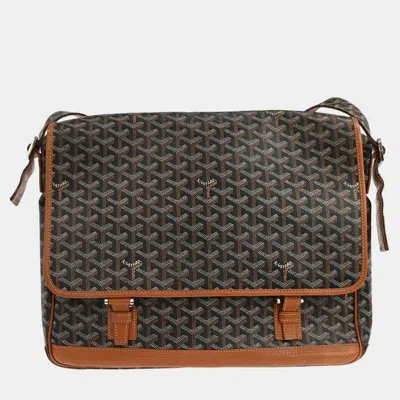 Pre-owned Goyard Black Grand Bleu Gm Shoulder Bag