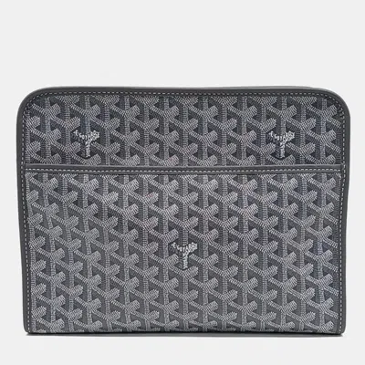 Pre-owned Goyard Black Leather Jubilee Gm