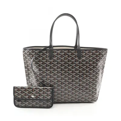 Pre-owned Goyard Black Multi-color Pvc Leather Tote Bag ()