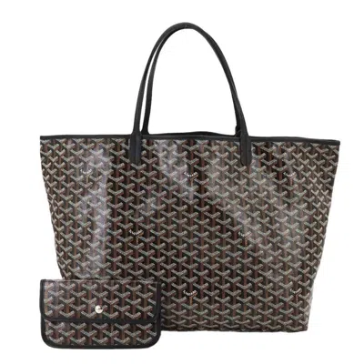 Pre-owned Goyard Black Pvc Leather Tote Bag ()