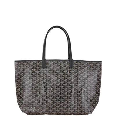 Pre-owned Goyard Black Pvc Pouch Tote Bag ()