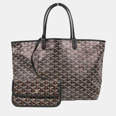 Pre-owned Goyard Black Saint Louis Pm Tote Bag