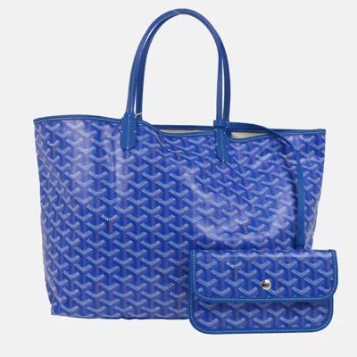 Pre-owned Goyard Blue St.louis Pm Tote Bag