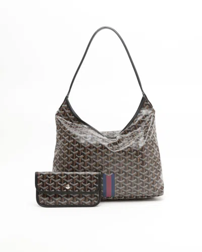 Pre-owned Goyard Boheme Hobo Bag In Black