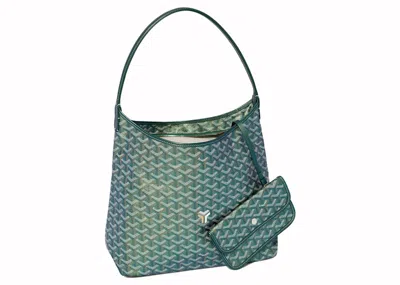 Pre-owned Goyard Boheme Hobo Bag In Pearly Green