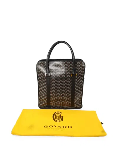 Pre-owned Goyard Bourgogne Tote Bag In Brown