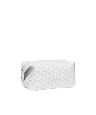Goyard Bowling 25 Toiletry Bag In White