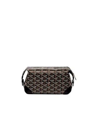 Pre-owned Goyard Bowling 25 Wash Pack