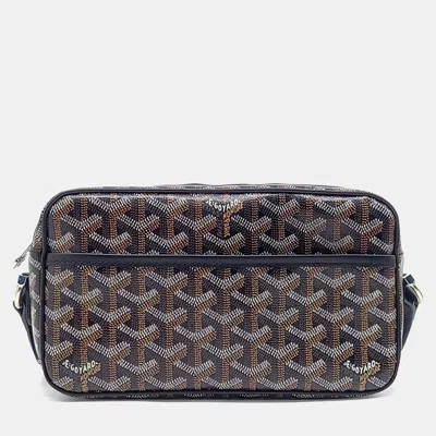 Pre-owned Goyard Brown Leather Cafer Crossbody Bag