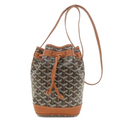 Pre-owned Goyard Brown Pvc Shoulder Bag ()