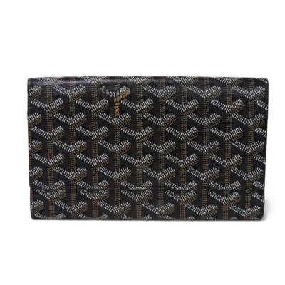 Pre-owned Goyard Canvas Leather Long Wallet (bi-fold) ()