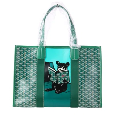 Pre-owned Goyard Canvas Leather Tote Bag ()