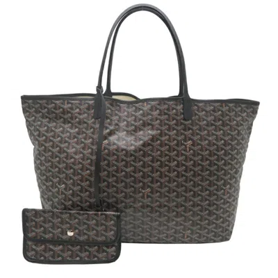Pre-owned Goyard Canvas Pouch Tote Bag () In Black
