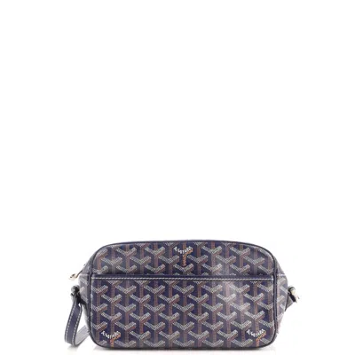 Goyard Cap Vert Bag Coated Canvas In Blue
