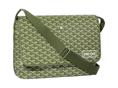 Pre-owned Goyard Capetien Mm Messenger Bag In Khaki