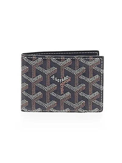Pre-owned Goyard Card Holder In Blue