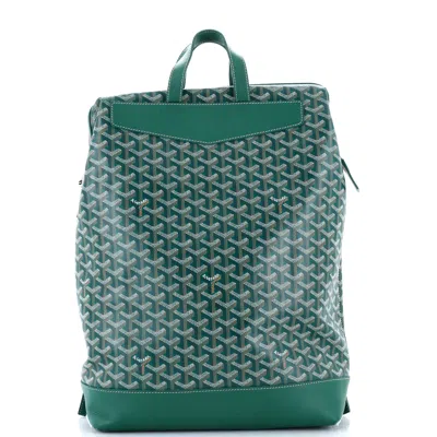 Goyard Cisalpin Backpack Coated Canvas In Green