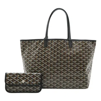 Pre-owned Goyard Coated Canvas Leather Shoulder Bag Tote Bag () In Multi