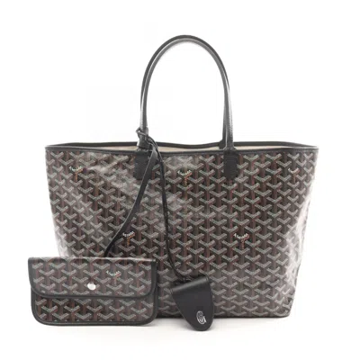Pre-owned Goyard Coated Canvas Leather Tote Bag () In Multi