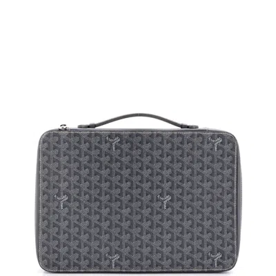 Pre-owned Goyard Compagnon Universel A4 Bag Coated Canvas
