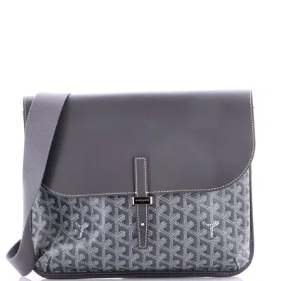 Goyard Coursier Messenger Bag Coated Canvas And Leather