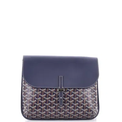 Goyard Coursier Messenger Bag Coated Canvas And Leather In Multi