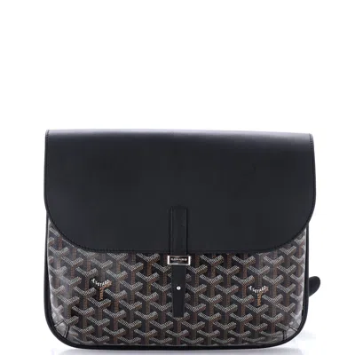 Goyard Coursier Messenger Bag Coated Canvas And Leather In Multi