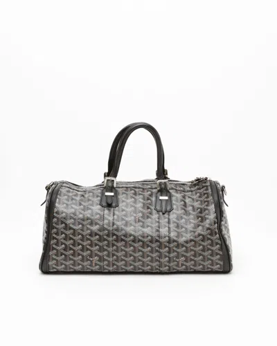 Pre-owned Goyard Croisière 40 Bag In Black