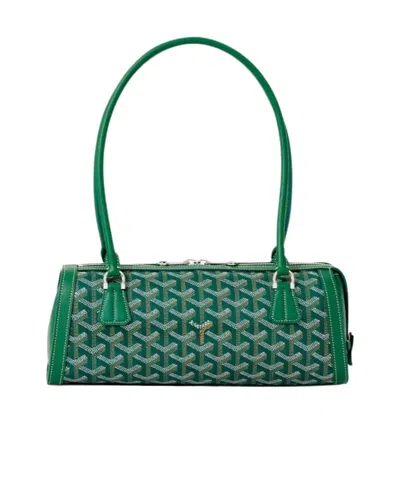 Goyard Double-handled Handbag In Green