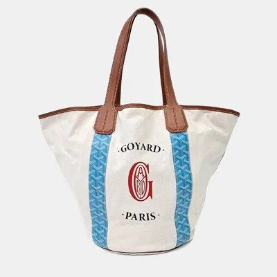 Pre-owned Goyard Fabric Multicolor Belhara Bag
