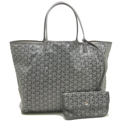 Pre-owned Goyard Gray Coated Canvas Pouch Tote Bag ()