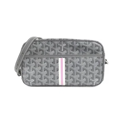 Pre-owned Goyard Gray Coated Canvas Shoulder Bag ()