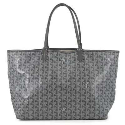 Pre-owned Goyard Gray Pvc Leather Tote Bag ()
