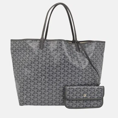 Pre-owned Goyard Gray St.louis Gm Tote Bag