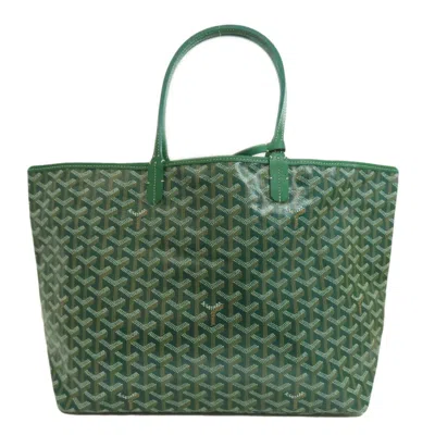 Pre-owned Goyard Green Coated Canvas Tote Bag ()
