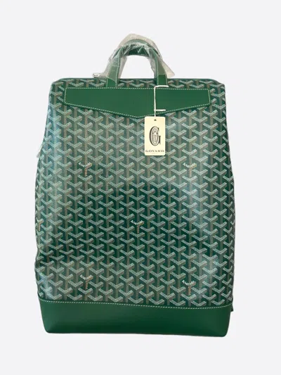 Pre-owned Goyard Green Ine Cisalpin Backpack