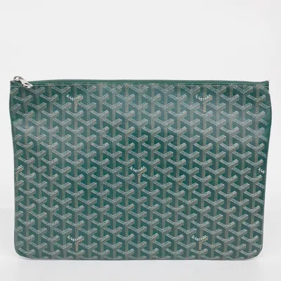 Pre-owned Goyard Green Pvc Sennamgm