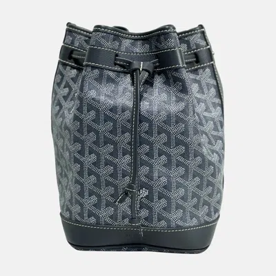 Pre-owned Goyard Grey Aged Bucket Bag