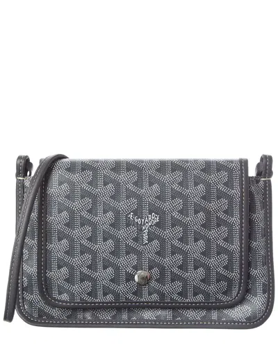 Pre-owned Goyard Grey Coated Canvas Crossbody (authentic Pre-loved)