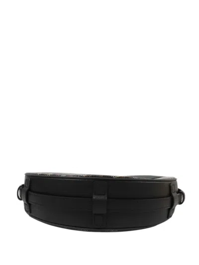 Pre-owned Goyard Hirondelle Ine Shoulder Bag In Black