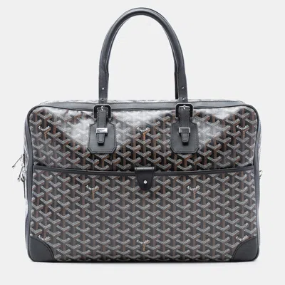 Pre-owned Goyard Ine Ambassade Mm In Black