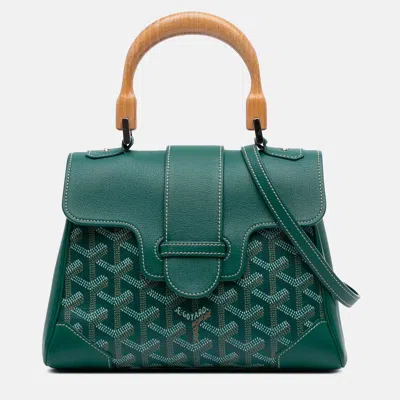 Pre-owned Goyard Ine Bag In Green