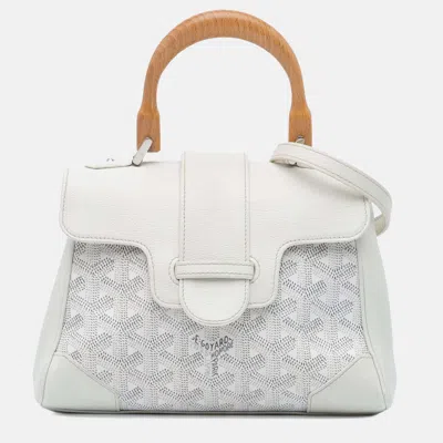 Pre-owned Goyard Ine Bag In White
