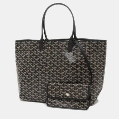 Pre-owned Goyard Ine Canvas Black