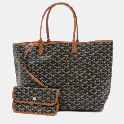 Pre-owned Goyard Ine Canvas Brown