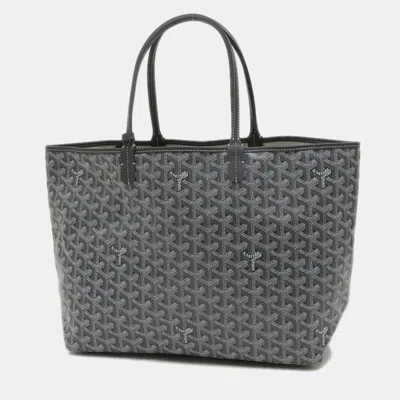 Pre-owned Goyard Ine Canvas Grey In Gray