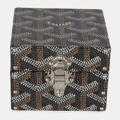 Pre-owned Goyard Ine Canvas Regence Mini Trunk